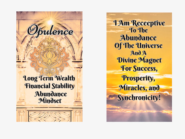 Opulence Abundance Altar Candle