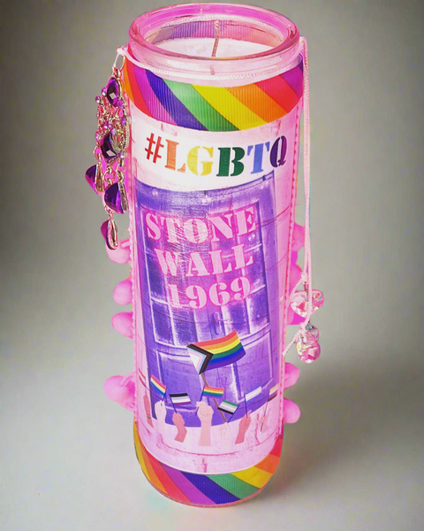 Stonewall 1969- LGBTQ Altar Candle