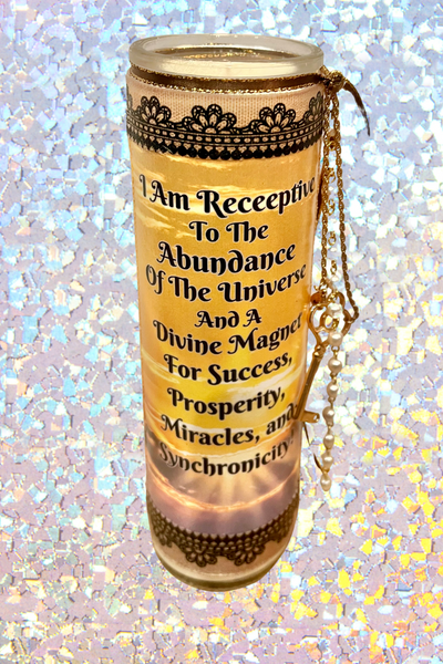 Opulence Abundance Altar Candle