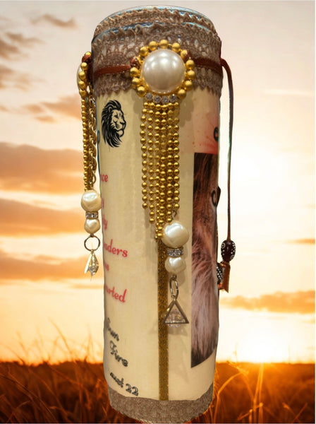Leo Altar Ritual Candle