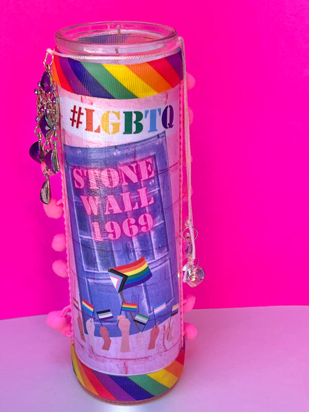 Stonewall 1969- LGBTQ Altar Candle