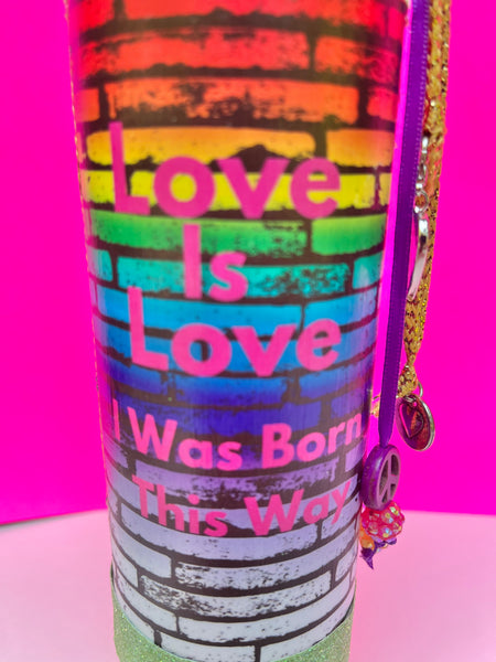 Happy Pride- Love Is Love  Altar Candle