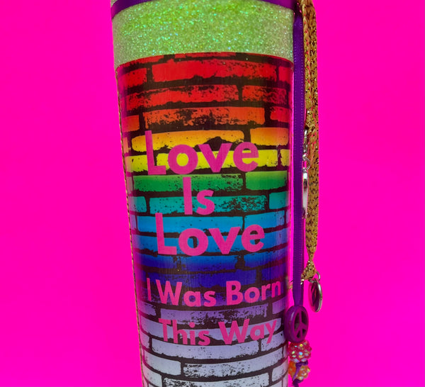 Happy Pride- Love Is Love  Altar Candle