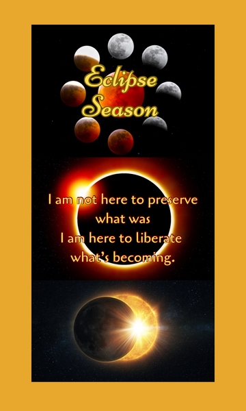 Eclipse Season Altar Candle