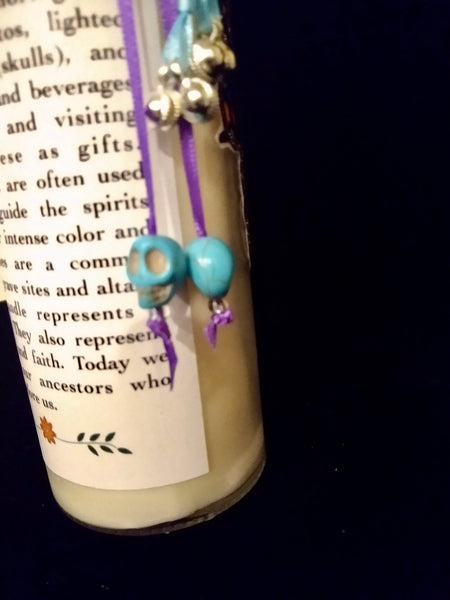 Sugar Skull Altar/ Prayer Candle