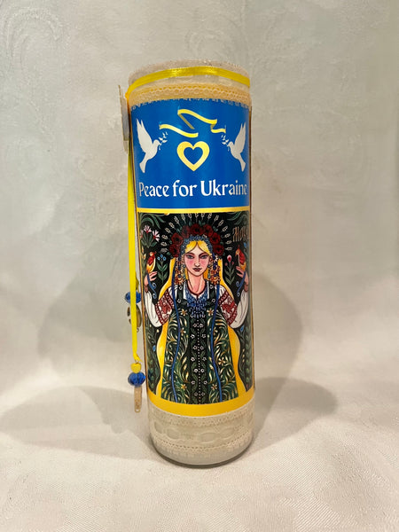 Prayer Candle-Peace for Ukraine #2