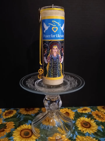 Prayer Candle-Peace for Ukraine #2